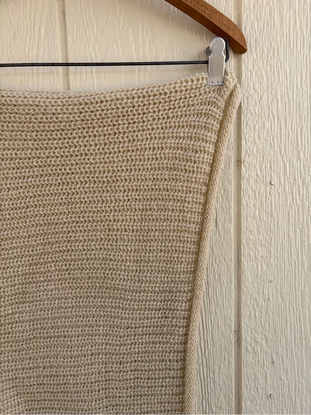 Unisex Large warm knitted long winter scarf